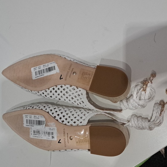 Antonio Melani x Jennifer Sumko Newport Woven Lace-Up Dress Flats - Picture 7 of 7